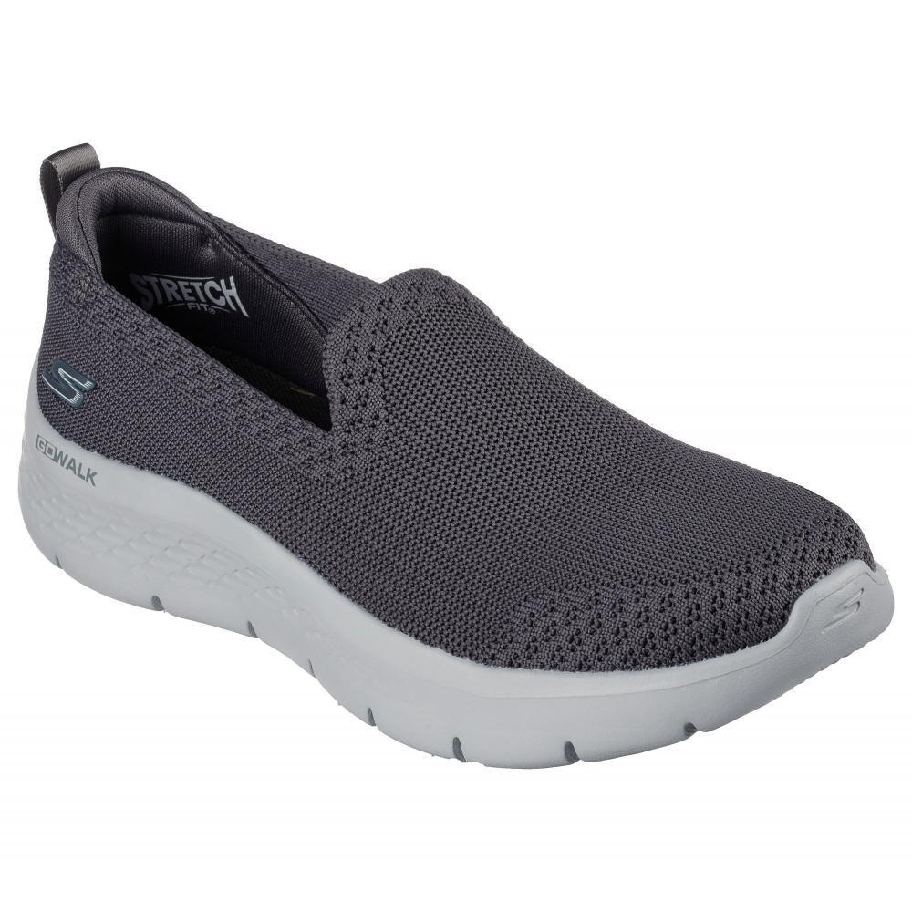 Zapatilla Mujer Go Walk Flex Gris Oscuro Skechers-0