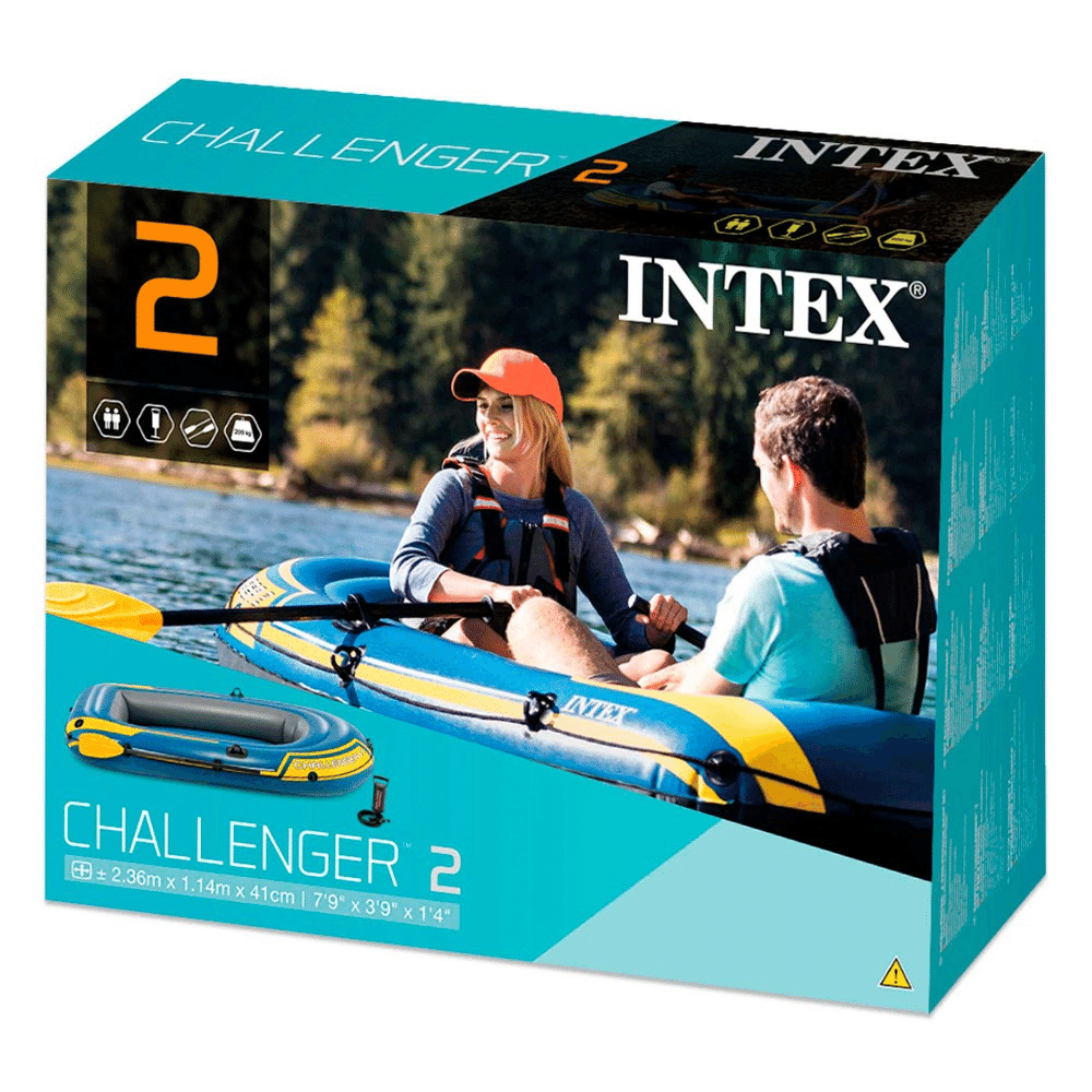 Bote Inflable Challenger 2 Set Capacidad 200 Kg-5