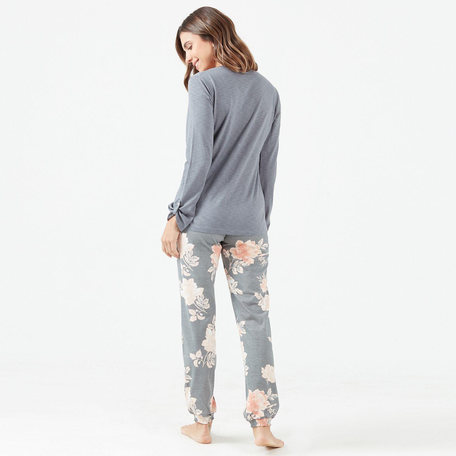 Pijama Laura Gris-2
