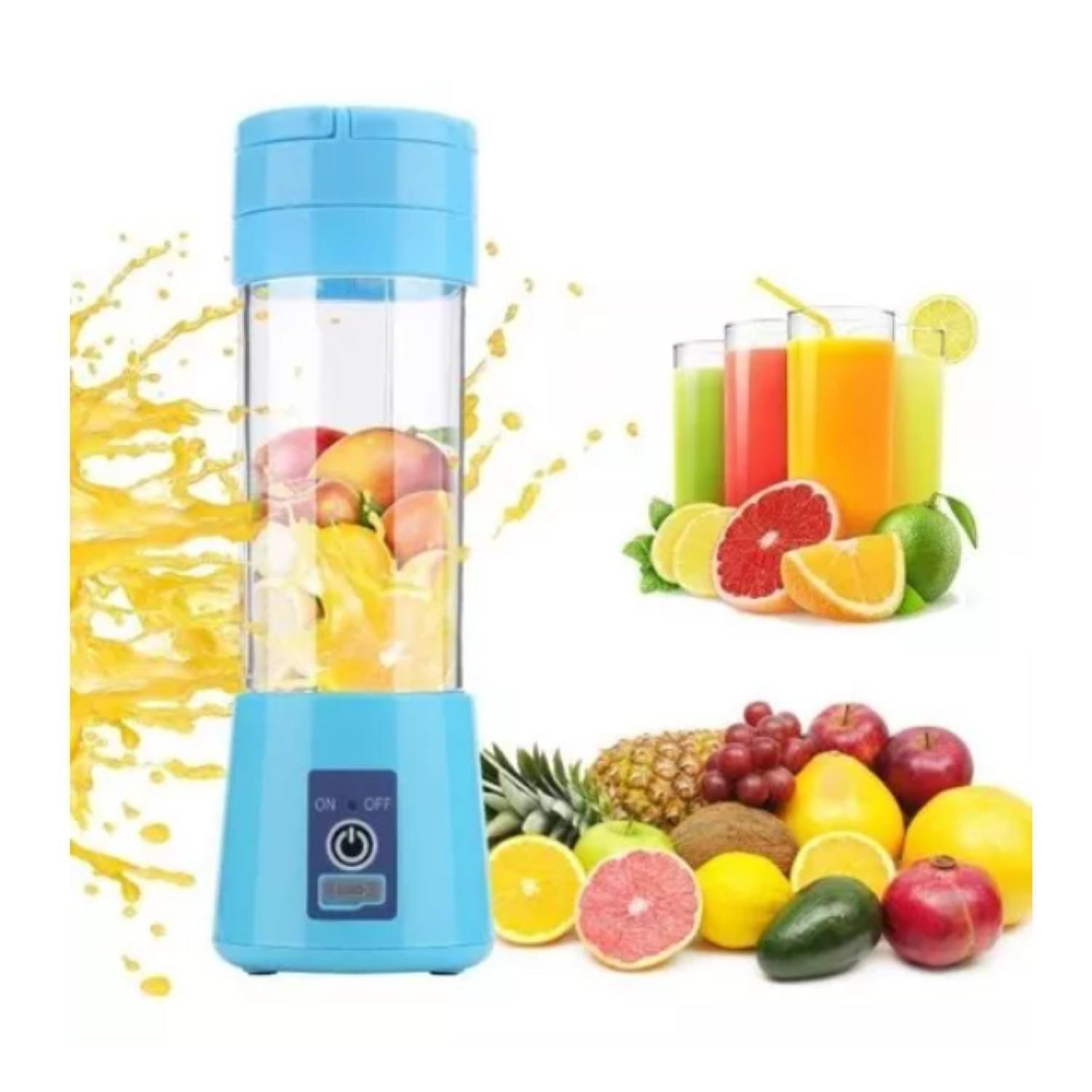 Juguera Licuadora Batidora Jugos Portatil-5
