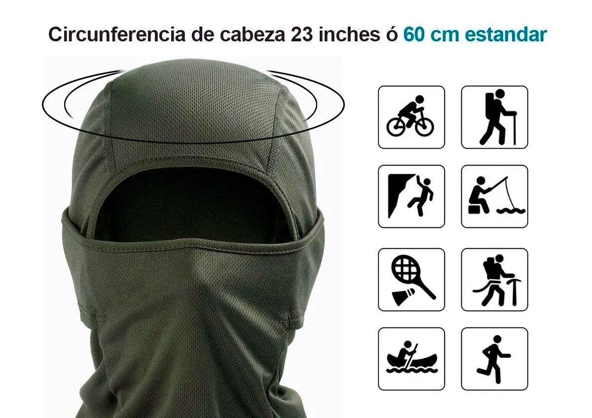 Balaclava Microfibra Airsoft Moto Bici Pasamontaña-1