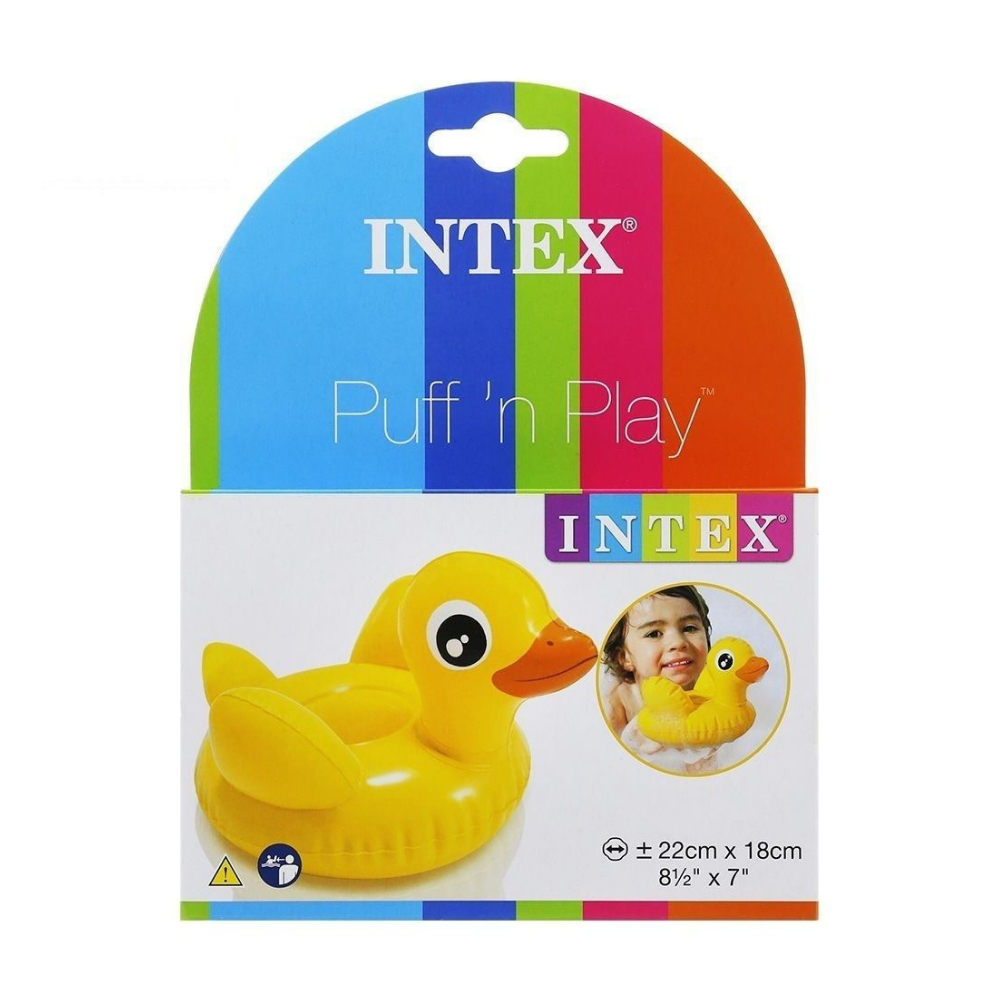 Juego Piscina Inflable Mini Patito Puff 'n Play-1