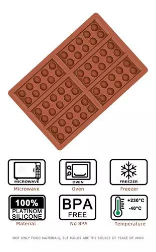 Moldes De Chocolate Moldes Bloque Chocolate Silicona Apila 146362-4