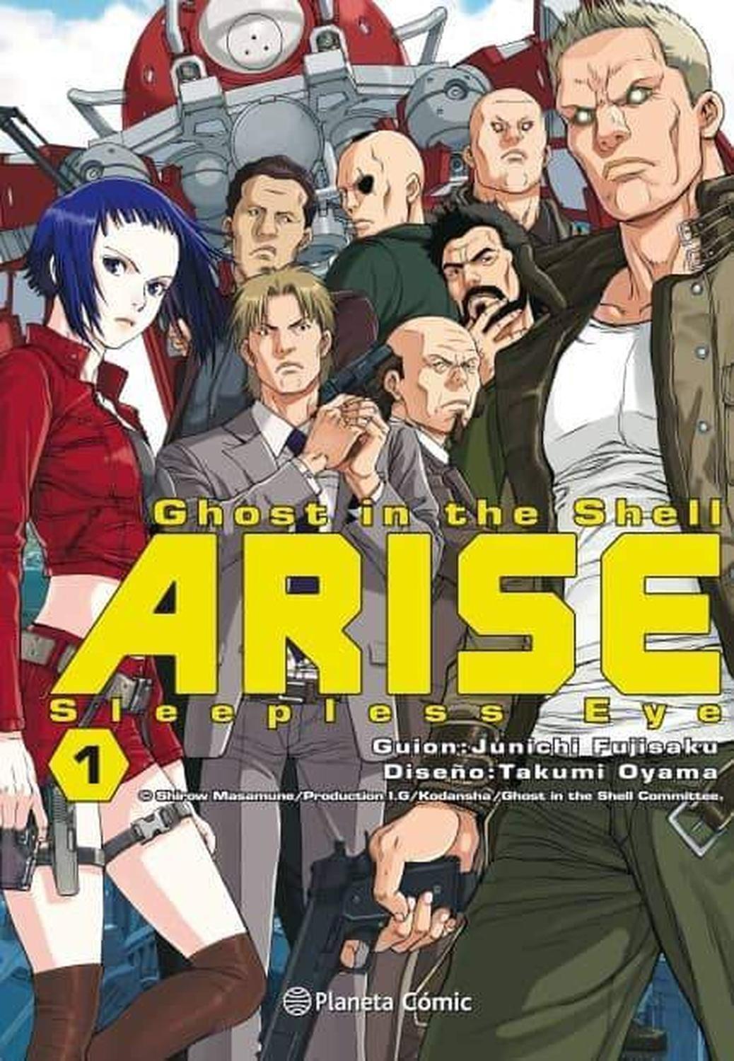 Manga Ghost In The Shell - Arise - Sleepless Eye 01 - España-0