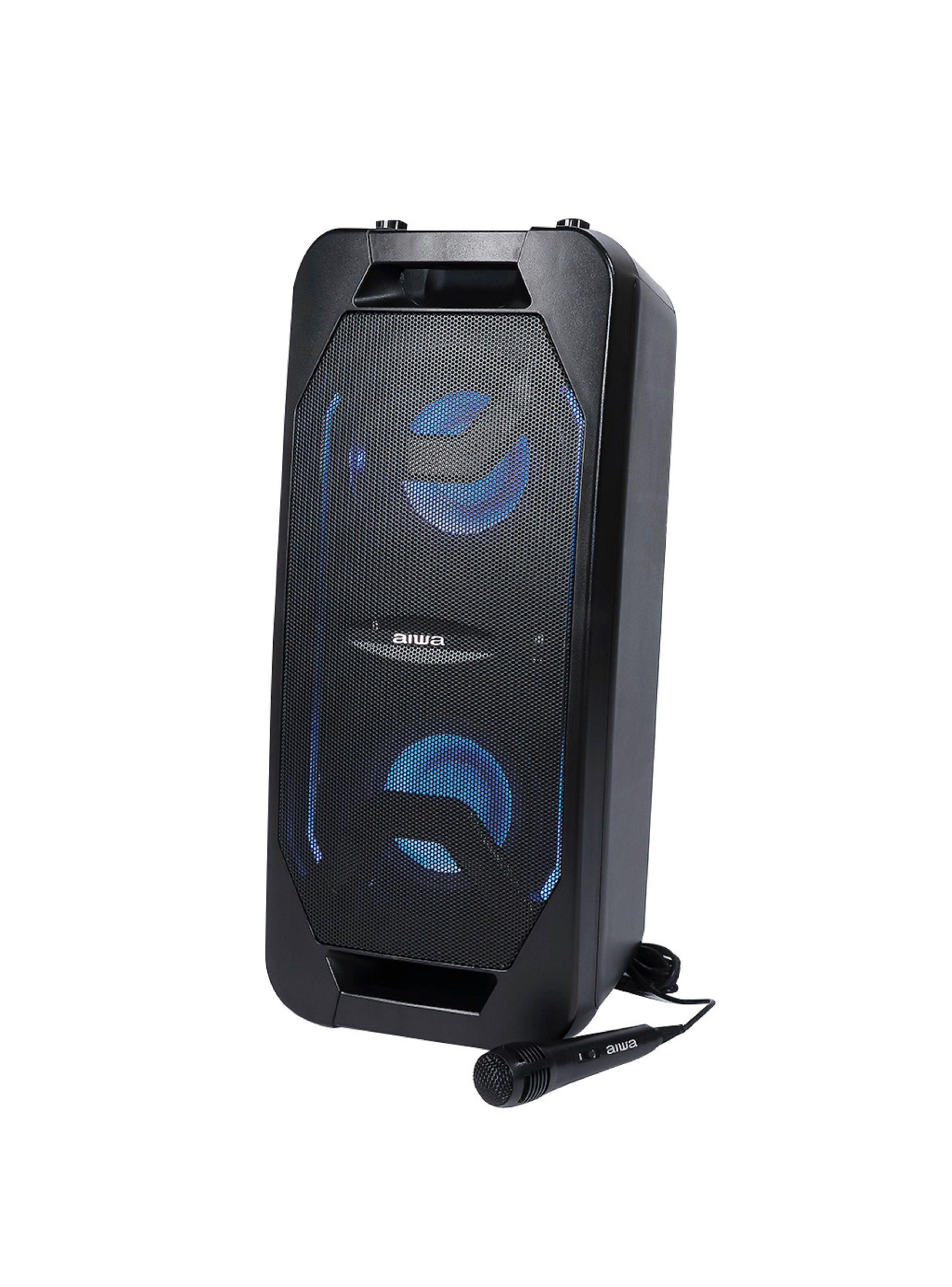 Parlante Portátil Karaoke Pedestal Aiwa Aw-pok6-1