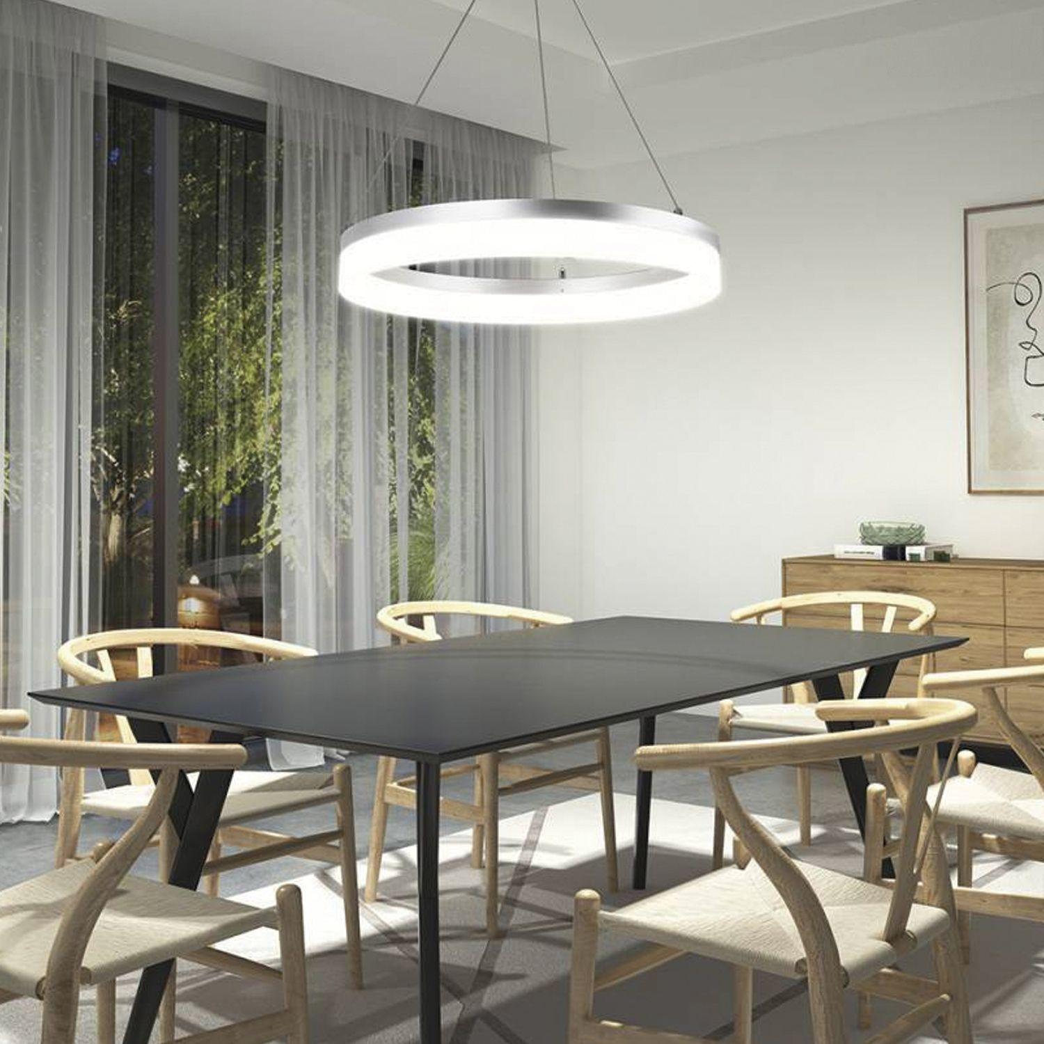 Lámpara Colgante Circular LED 36W Neutro-4