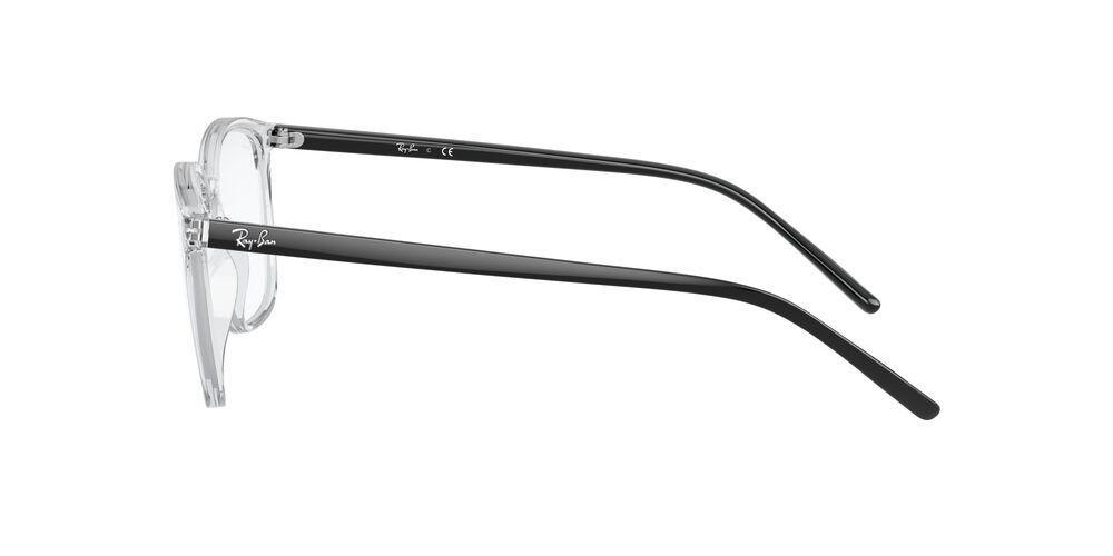 Lentes Ópticos Ray-Ban RX7185  Blanco Unisex-2