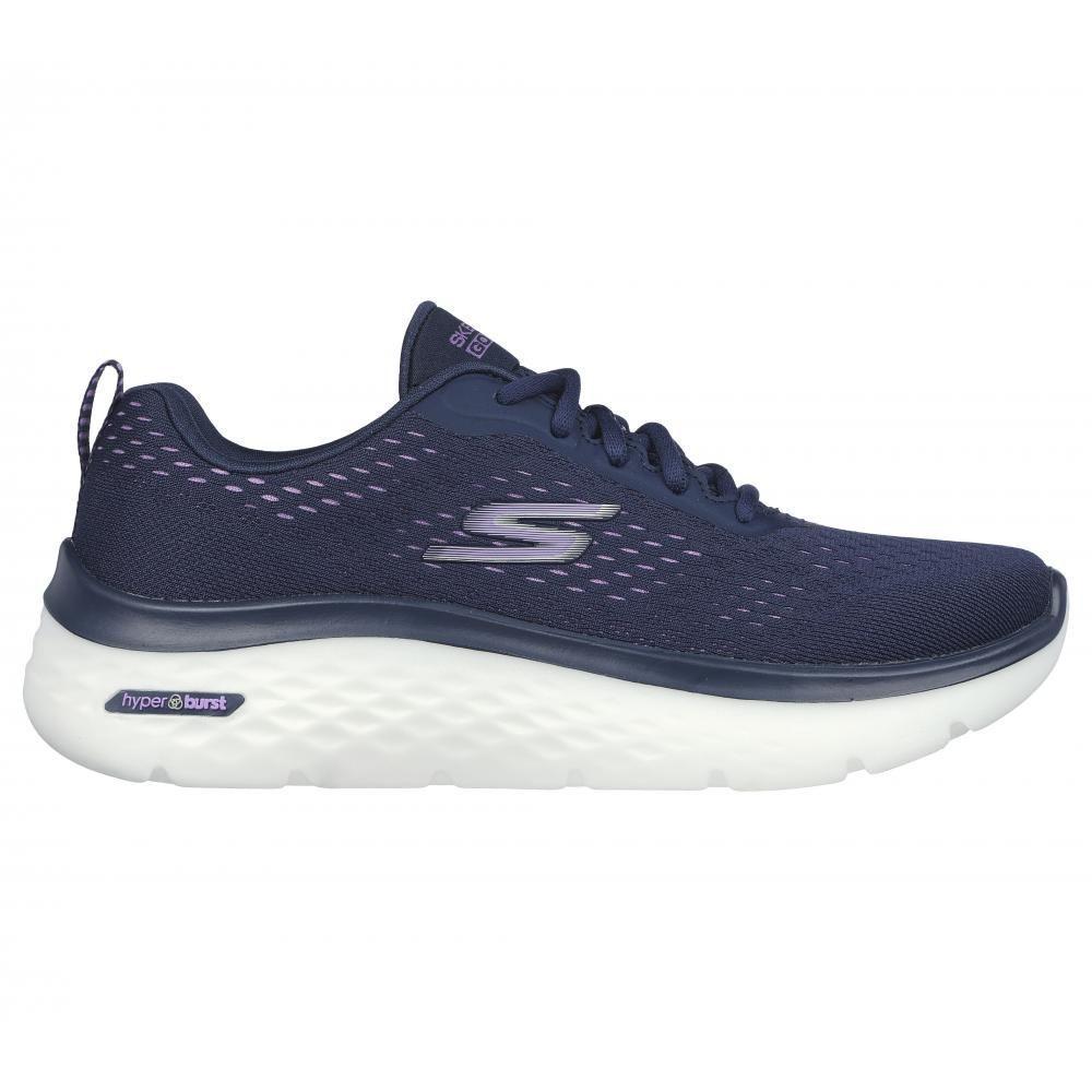 Zapatilla Mujer Go Walk Hyper Burst Azul Skechers-4