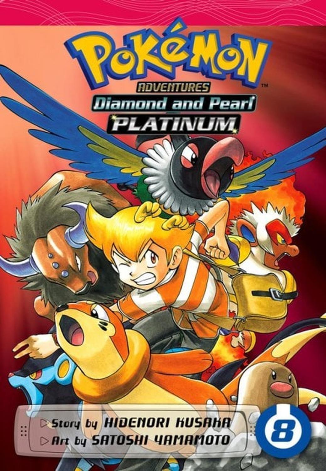 Manga Pokémon Adventures - Diamond And Pearl/Platinum 08 (En Inglés) - USA-0