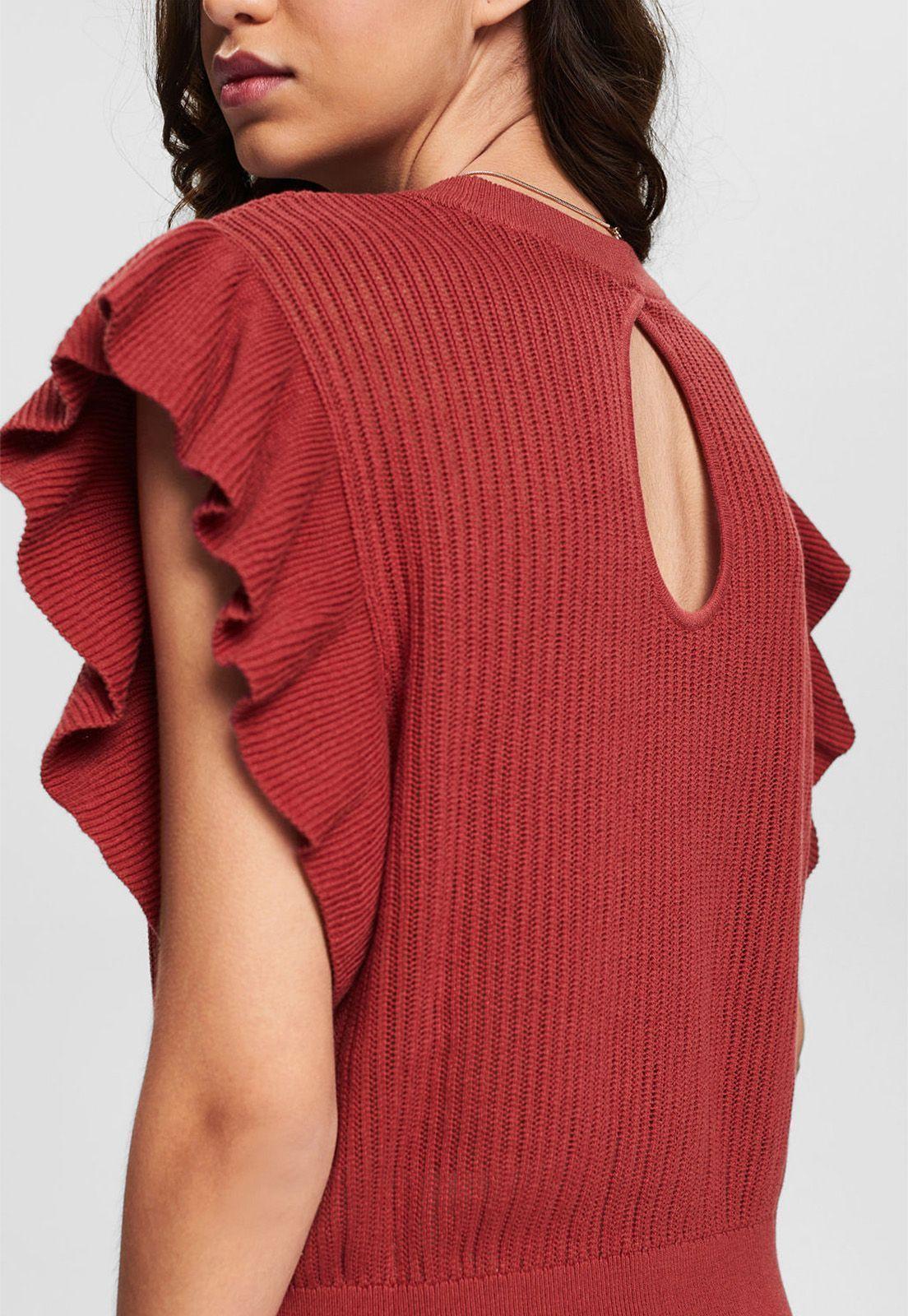 Sweater Con Mangas Cortas Avolantadas Esprit-2