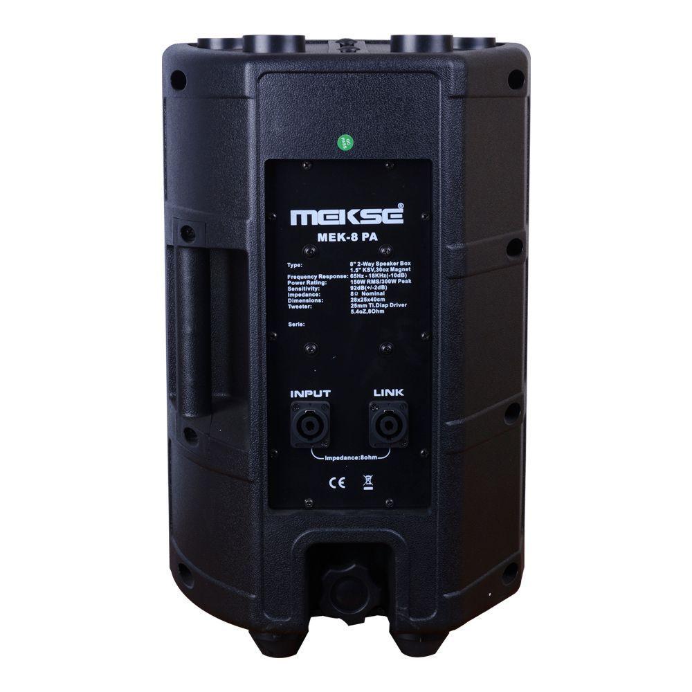 CAJA ACUSTICA 2 VIAS PASIVA 8" MEKSE-1