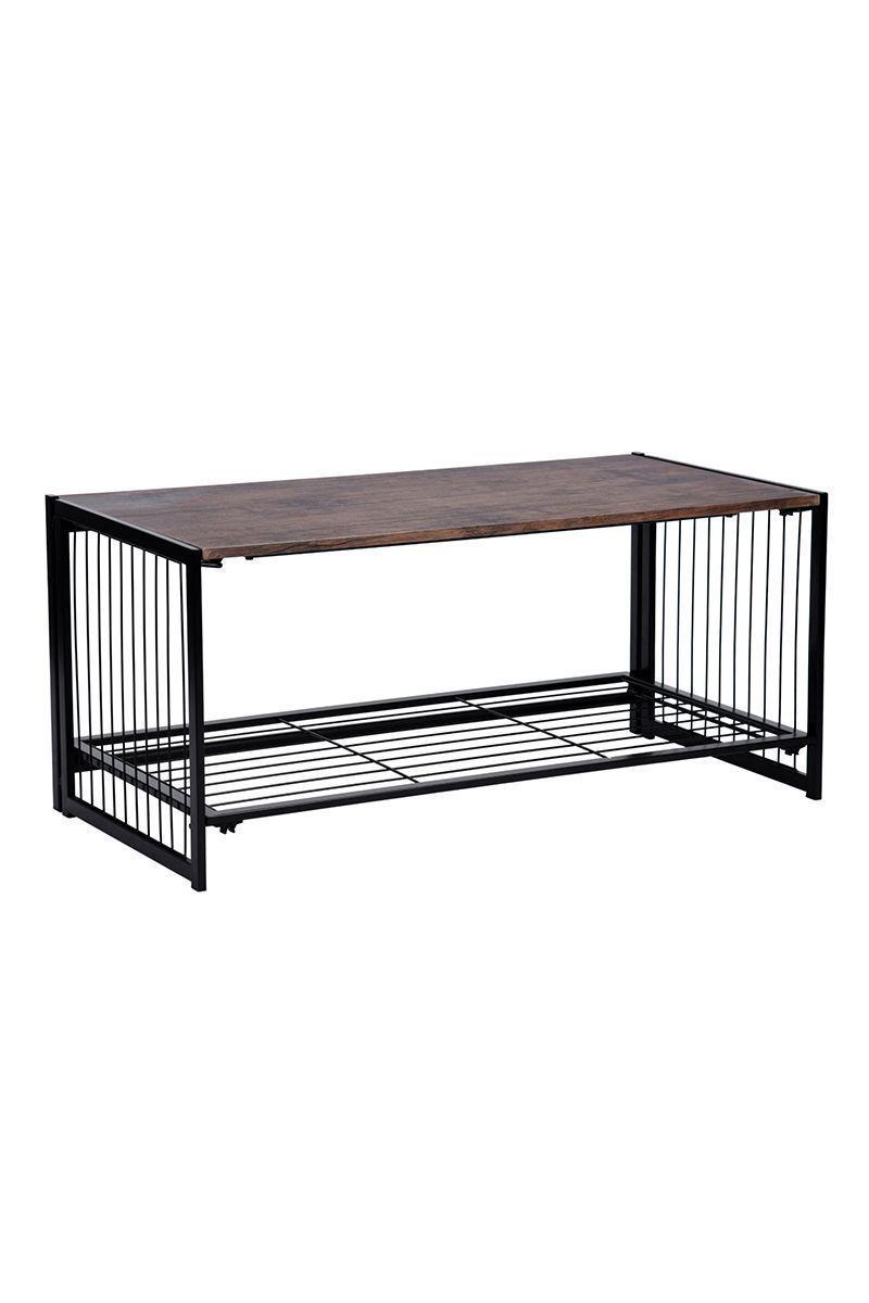Mesa de Centro Zen 45x50x100 cm Café-0