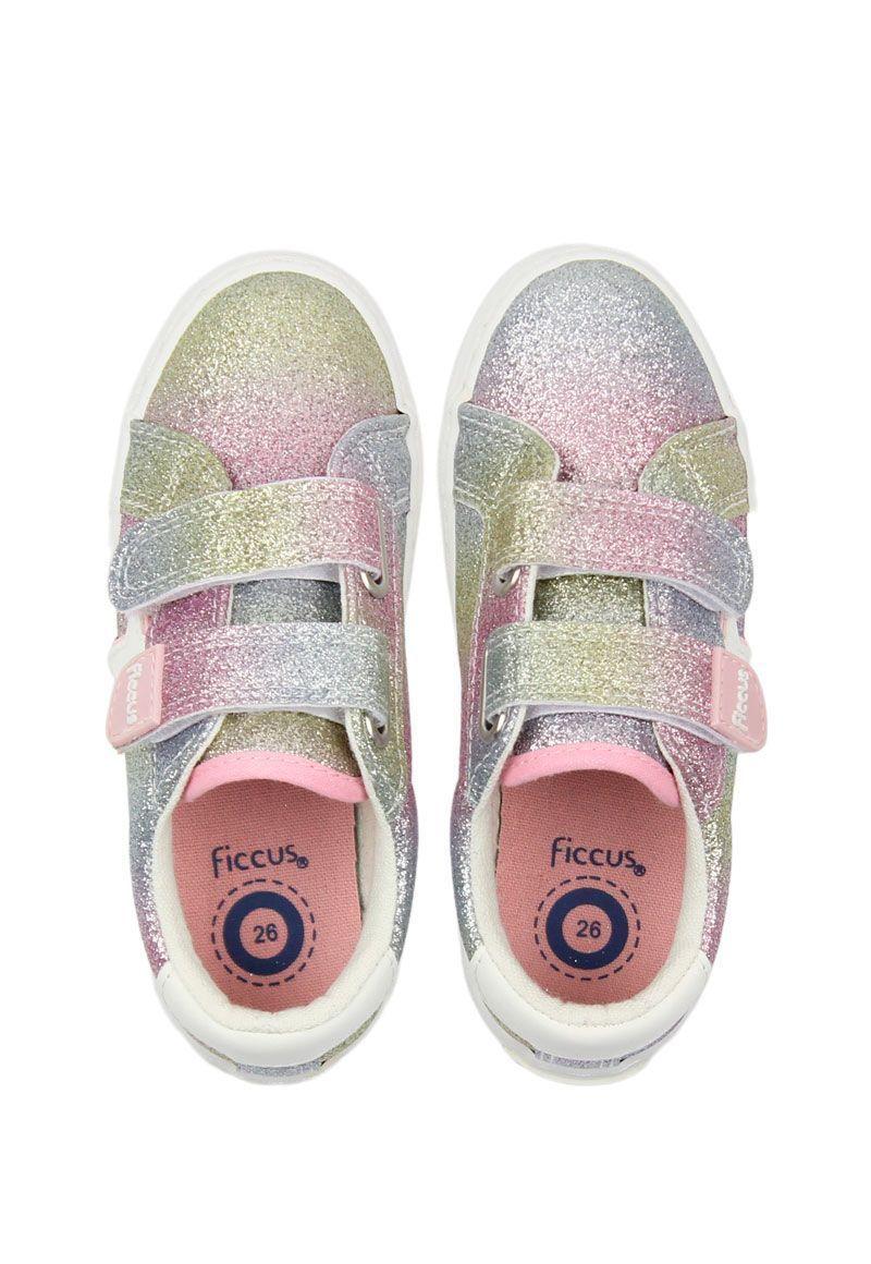 Zapatilla urbana 2 velcros a caminar niña 872-2