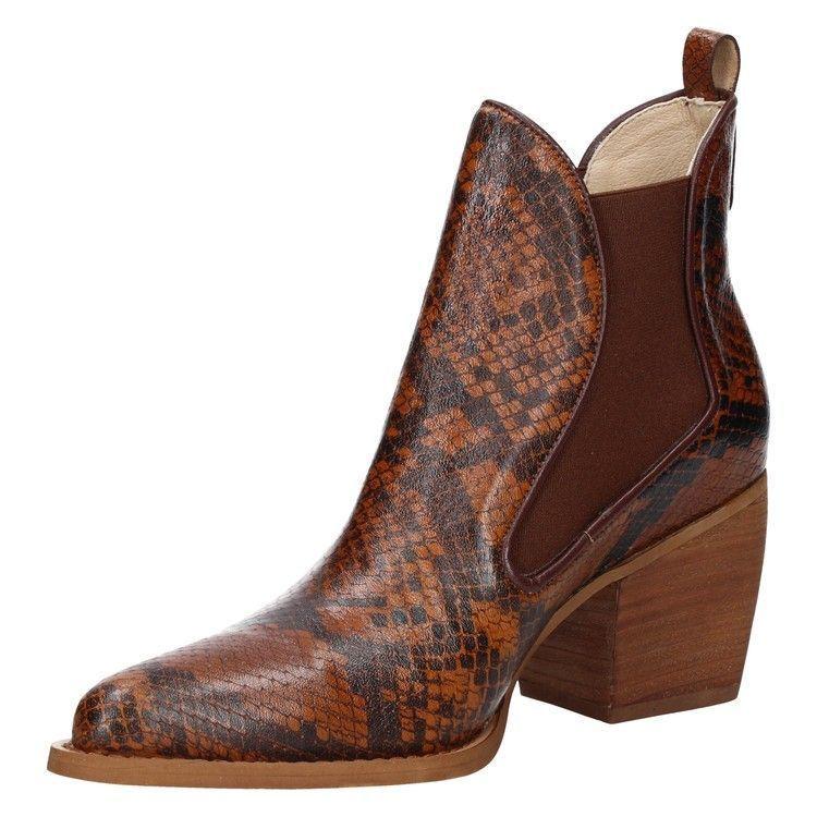 Botin Casual Mujer Zappa - W552 Marrón-4