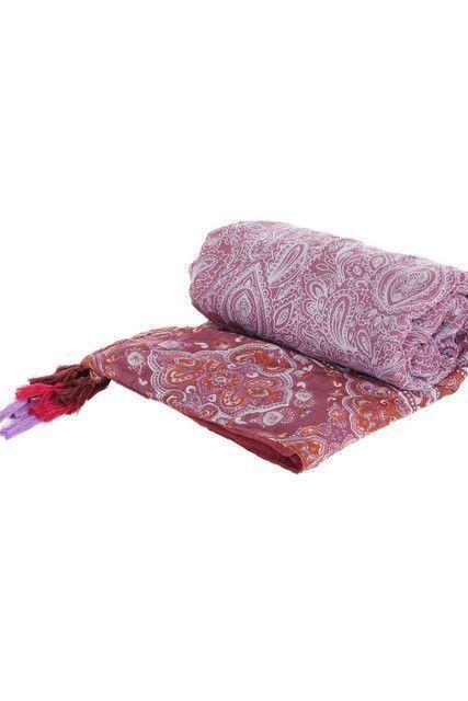 Toalla Morada Folk Fire Hamsa Humana-1