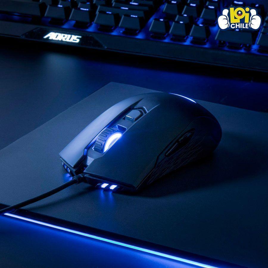 Mouse Gamer Aorus M4 Ambidiestro RGB-8