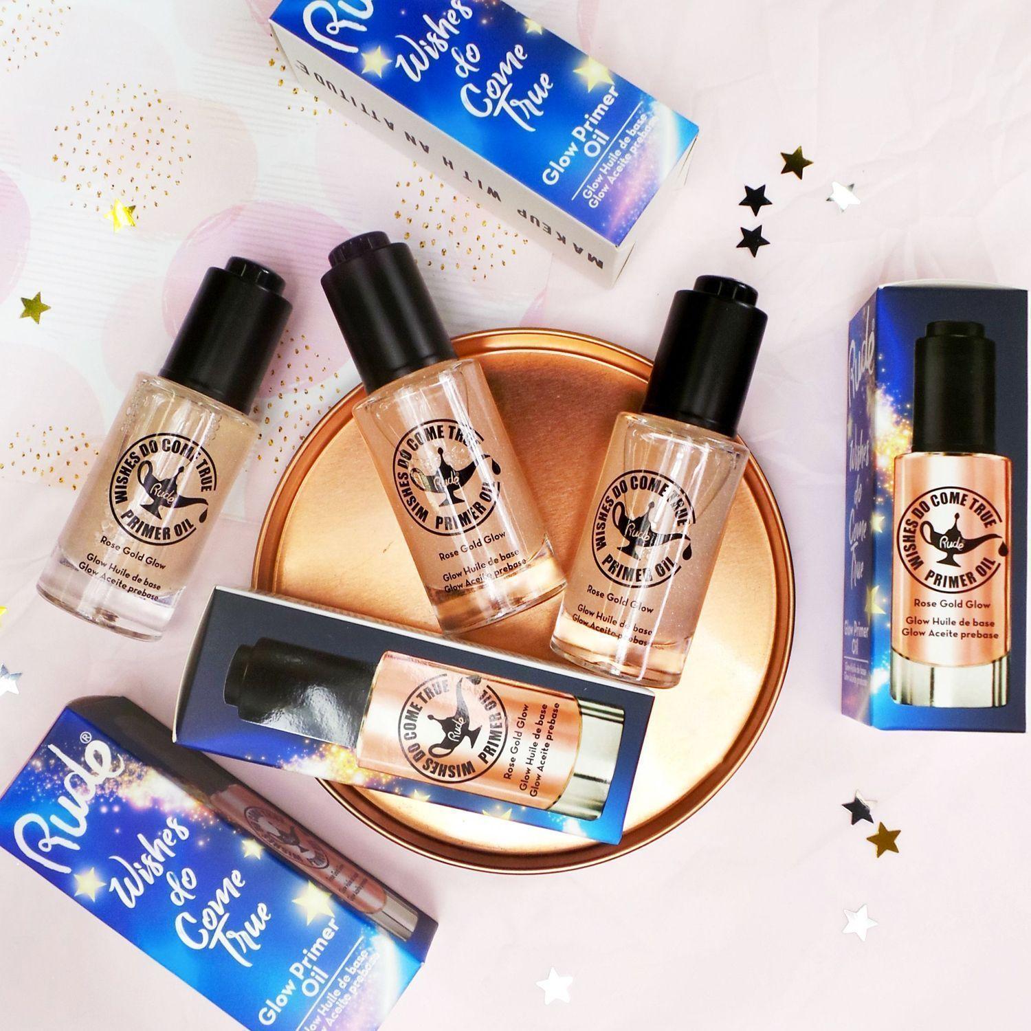 Primer Glow Aceite Prebase "Wishes Do Come True" de Rude Cosmetics-5