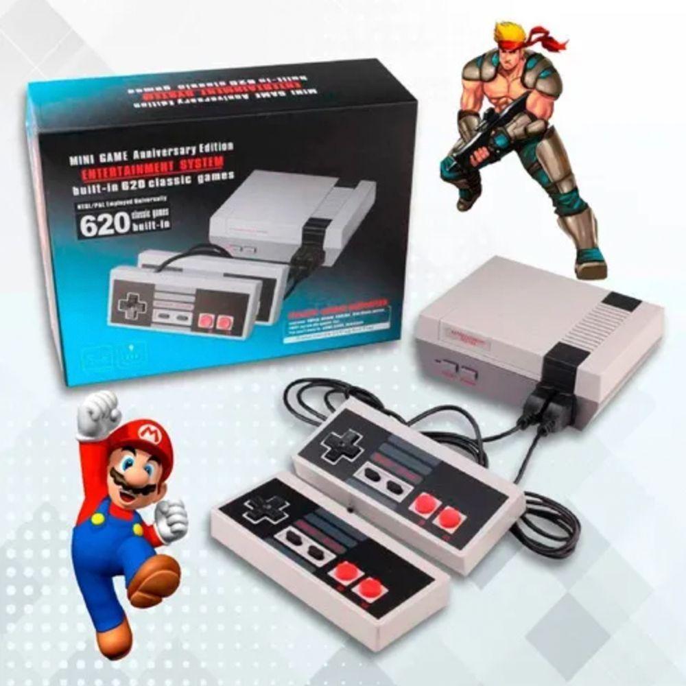 Mini Consola Retro 620 Juegos Clasicos Vintage-1