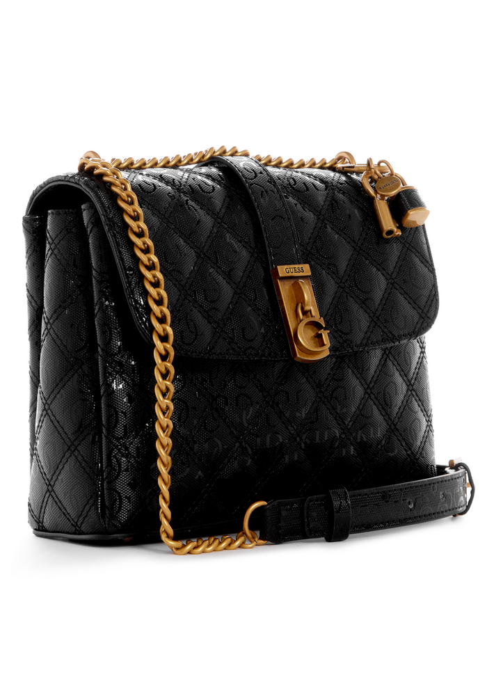 Cartera Gaia Convertible Xbody Flap Negro Guess-3
