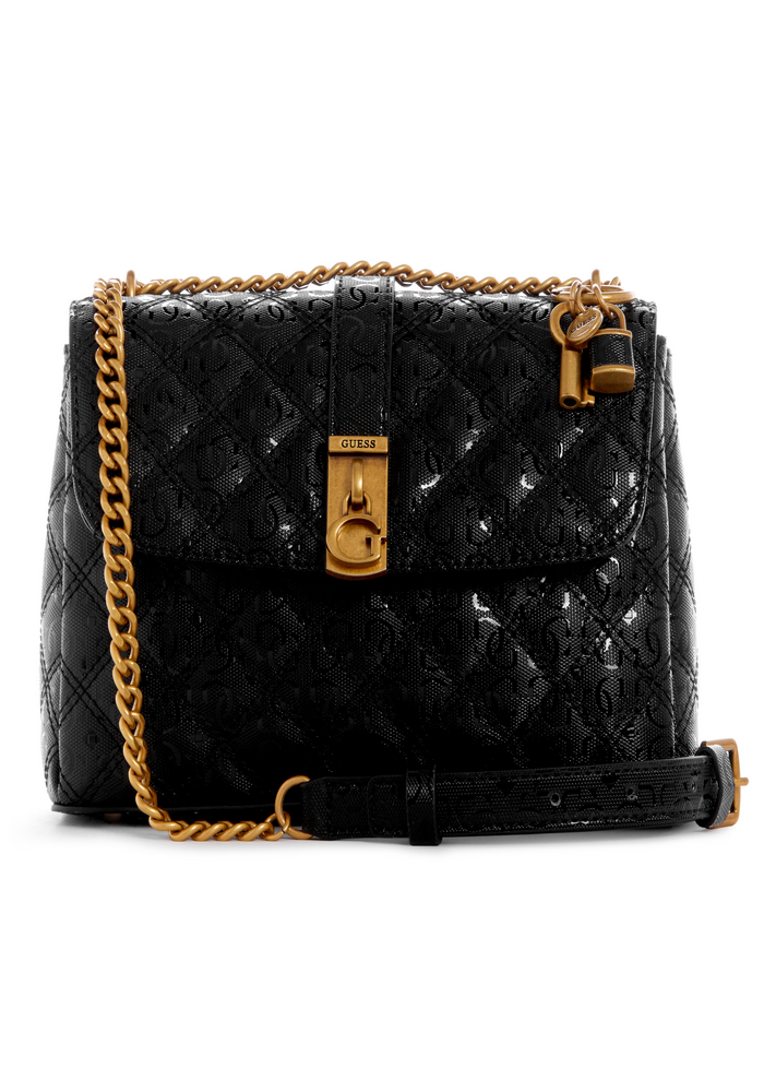 Cartera Gaia Convertible Xbody Flap Negro Guess-0