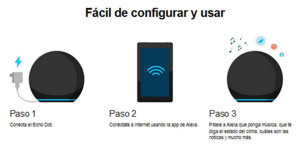 Alexa echo dot 5 Gen Asistente de voz -6