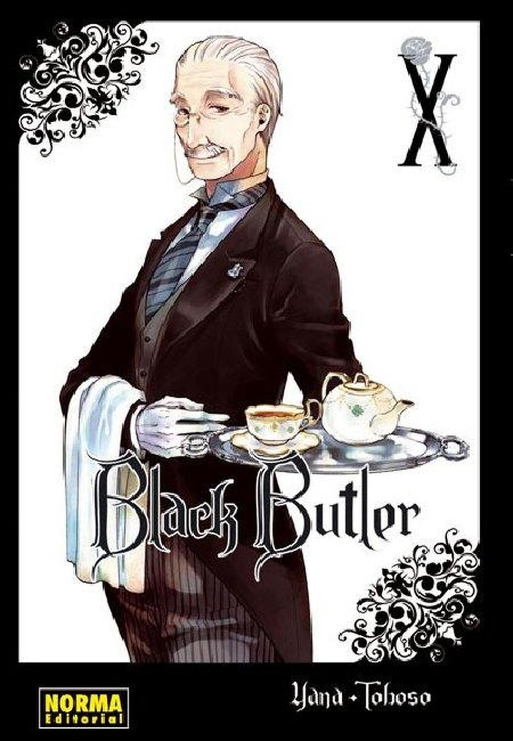 Manga Black Butler 10 - Tomo X - España-0