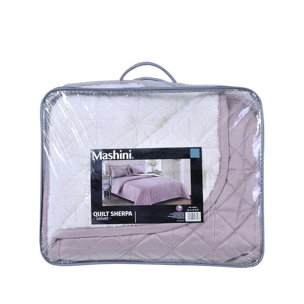 Quilt Velvet Sherpa s. King M-5