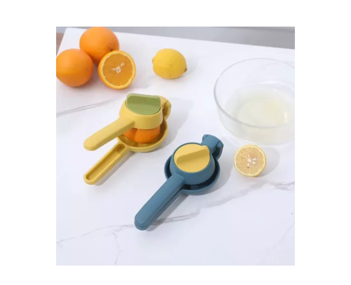 Exprimidor Manual De Limón Doble Mango Prensa Cocina-4