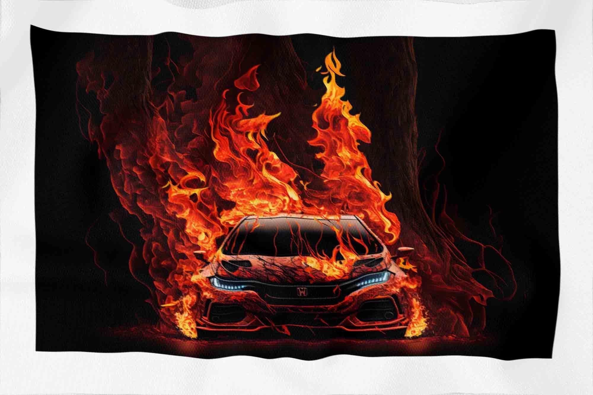 Tela Impermeable Estampada Carros D27 50cm x 70cm-2
