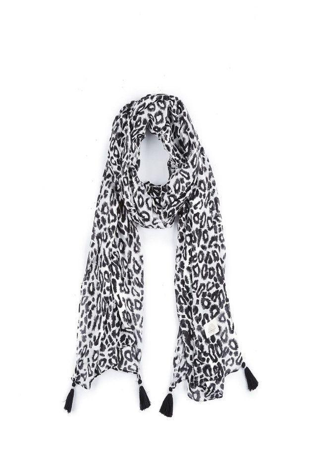 Pañuelo Negro Leopard Humana-0
