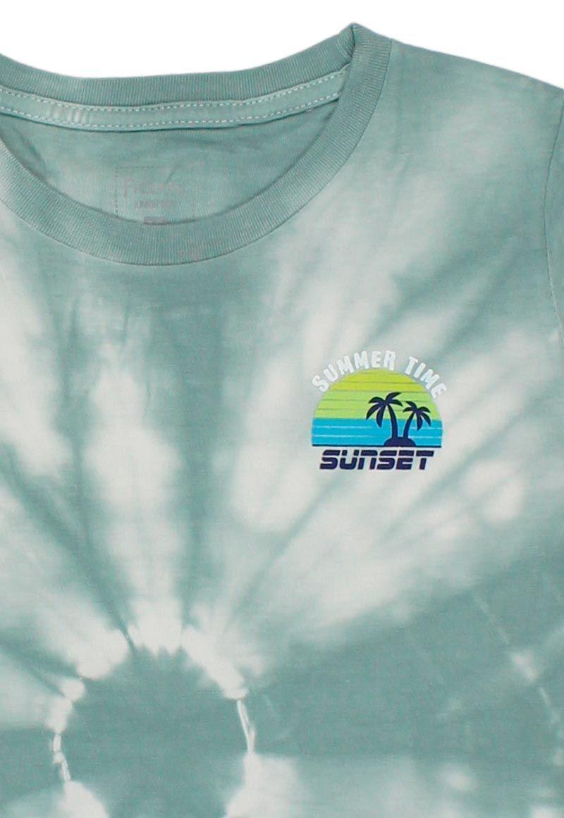 Polera Junior Niño Tie Dye Sunset Ficcus-2