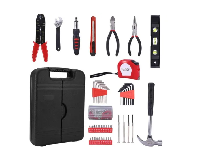 Kit Herramientas Manuales De Reparación 129 Piezas + Maletín-2