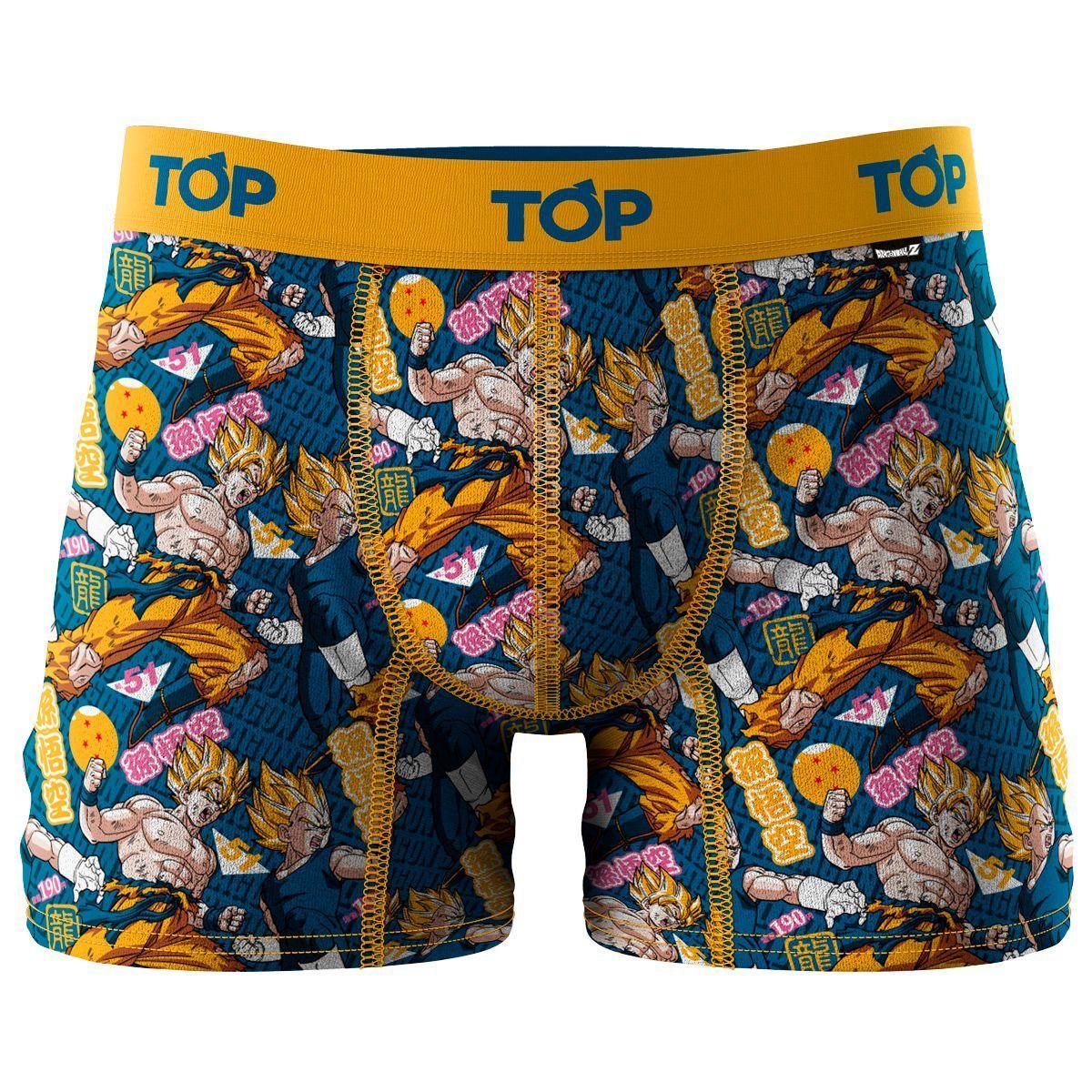 Bóxer Medio Dragon Ball Z Algodón Pack 3 C11 Top-3