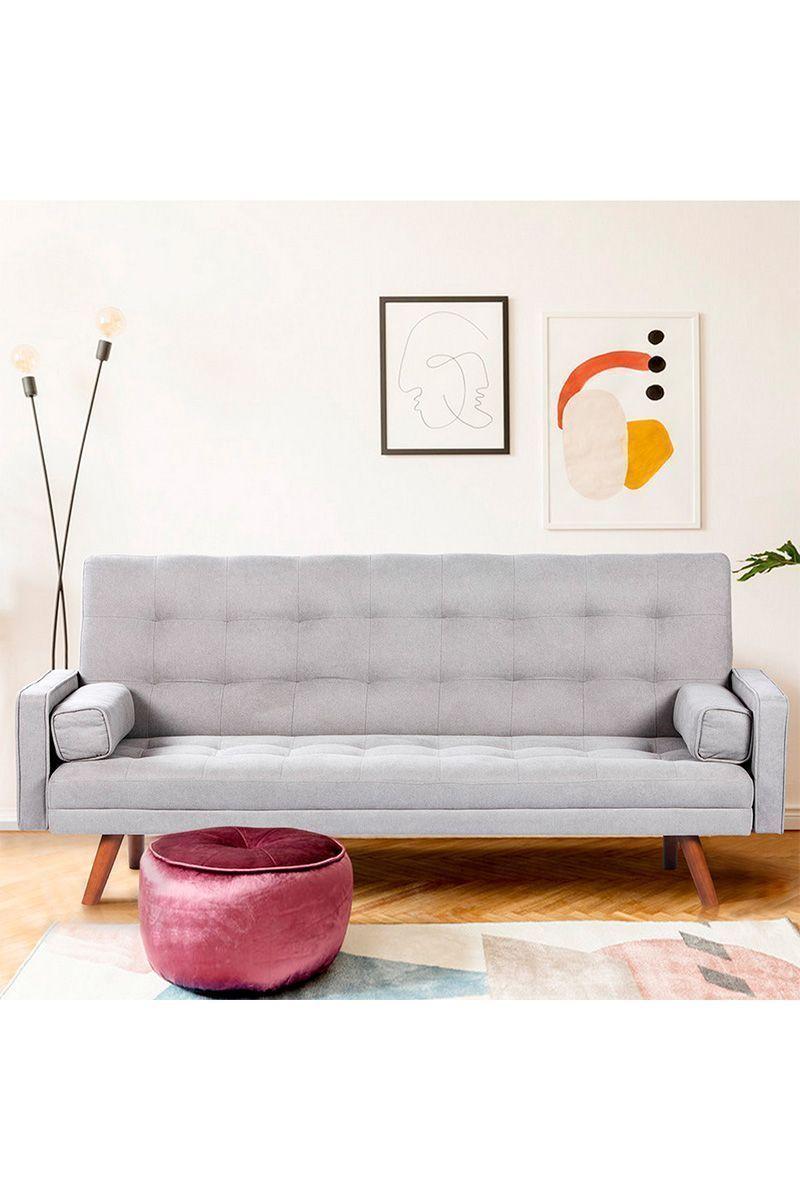 Sofá Cama Gris-1