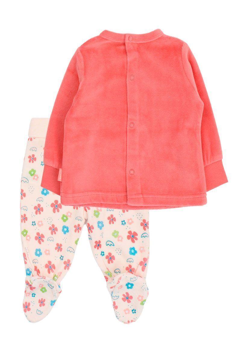 Conjunto newborn niña plush 124-1