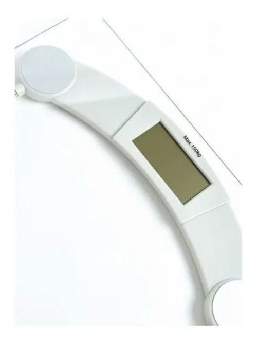 Balanza Baño Digital Nex 150kg 4 Sensores Lcd 0.8 Vidrio-1