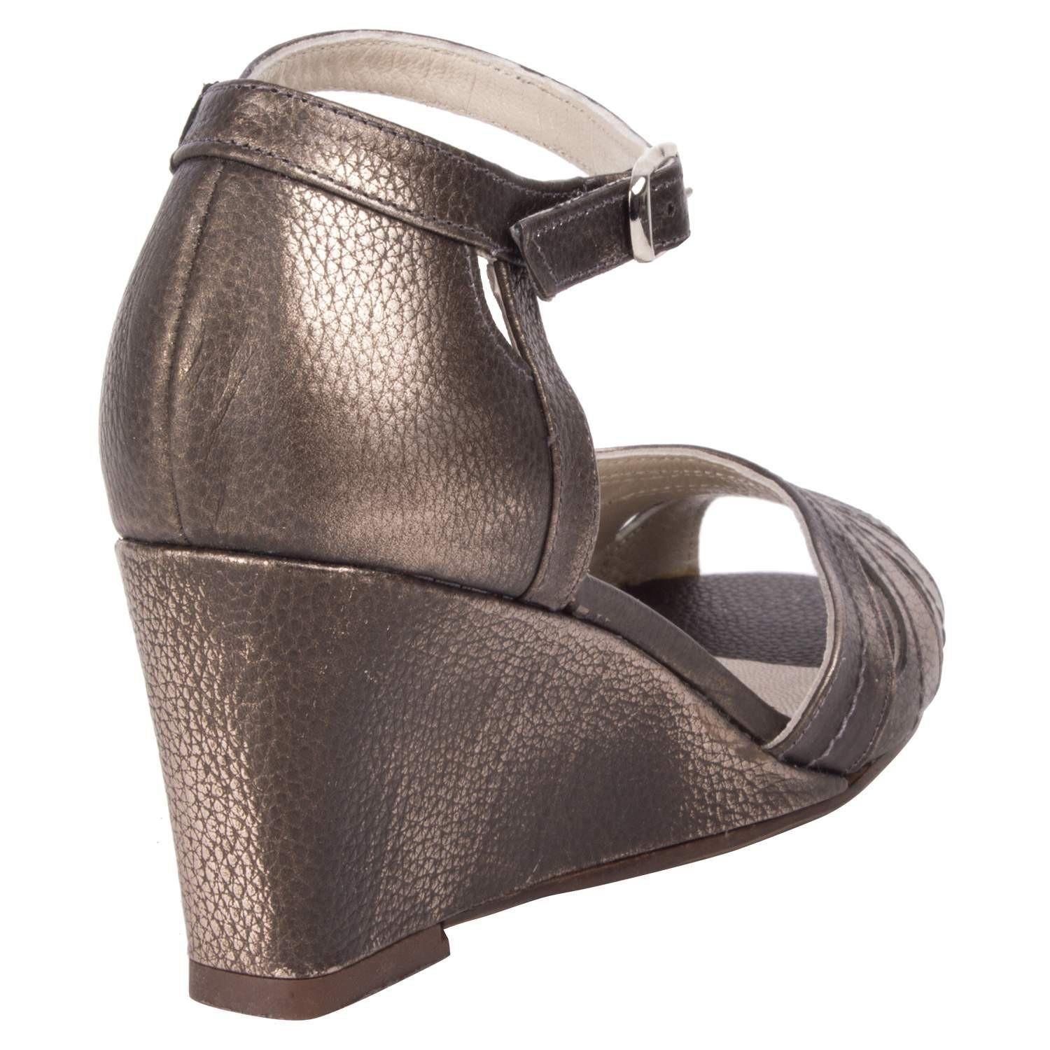 Sandalia Austen Mingo Mujer Gris - 4028-2