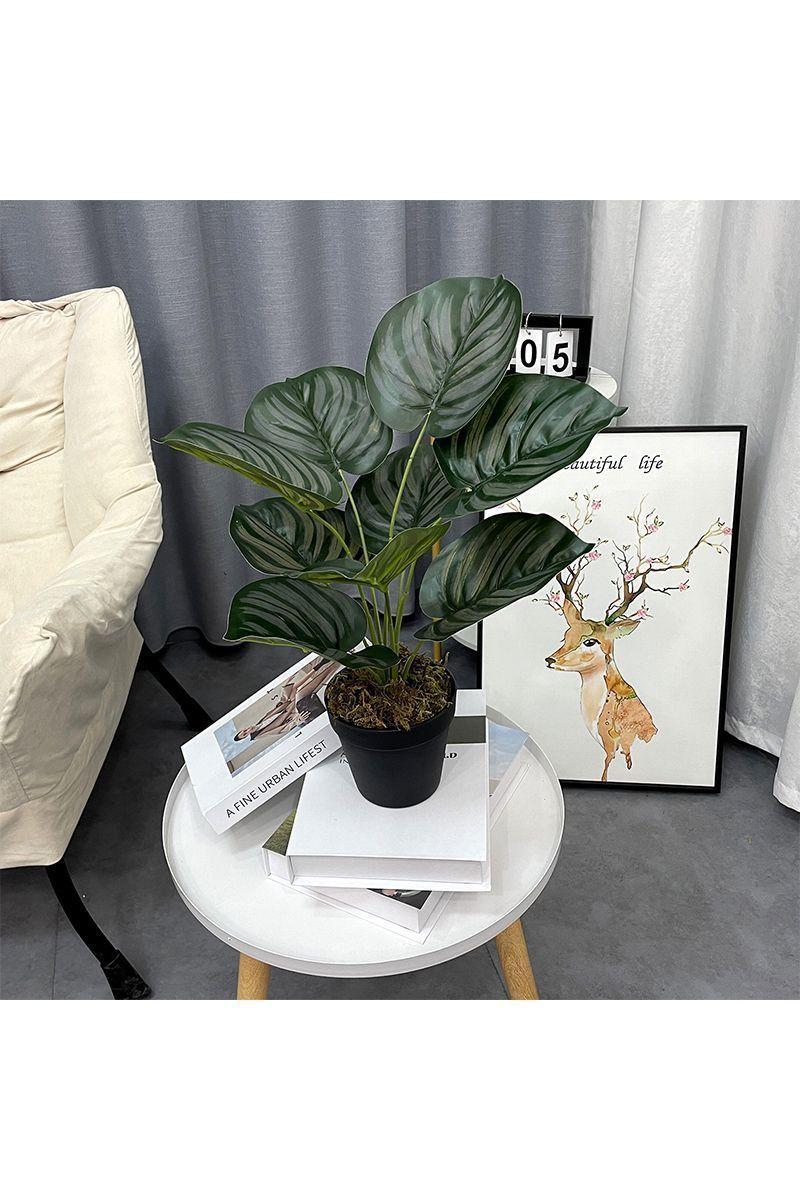 Planta Artificial Aglaonema Verde-1