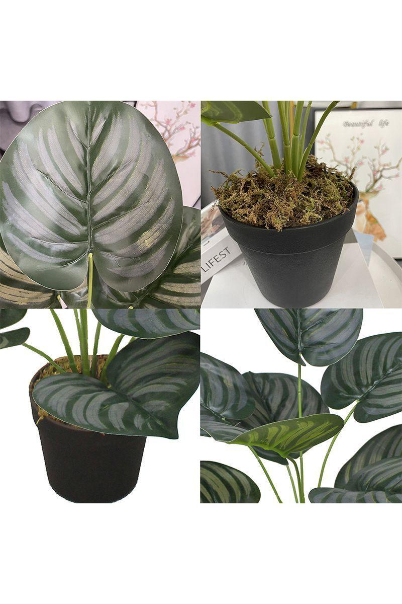 Planta Artificial Aglaonema Verde-3