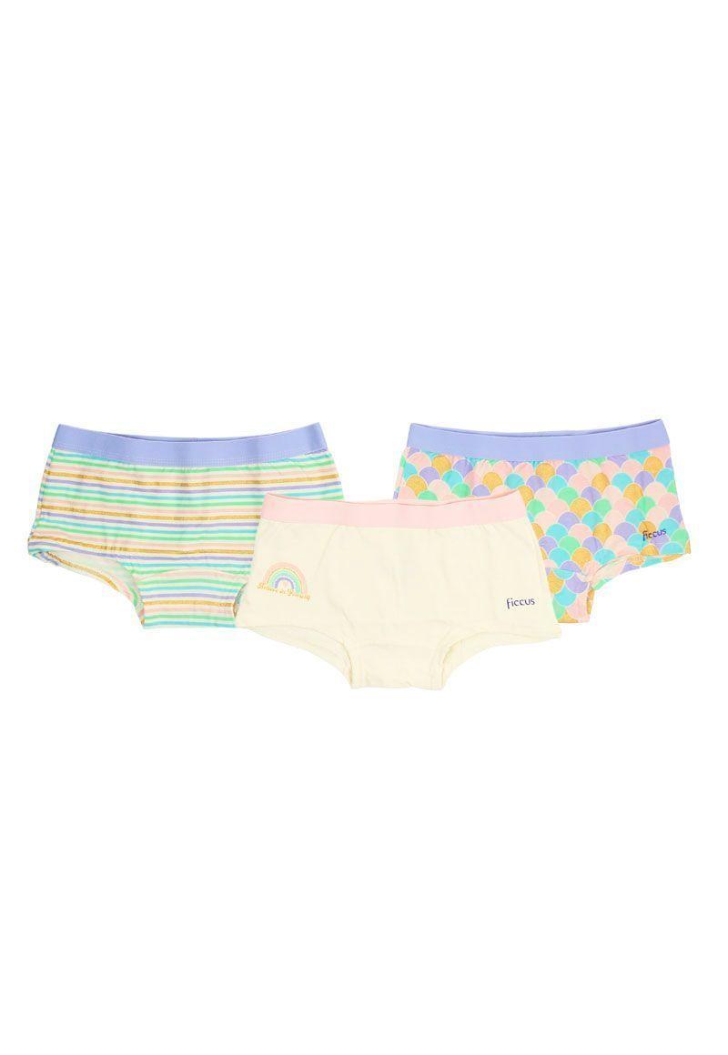 Pack triple pantaleta teens niña 657-0