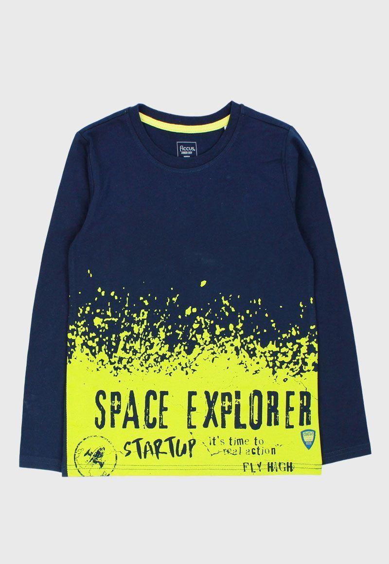 Polera Junior Niño Larga Startup-0
