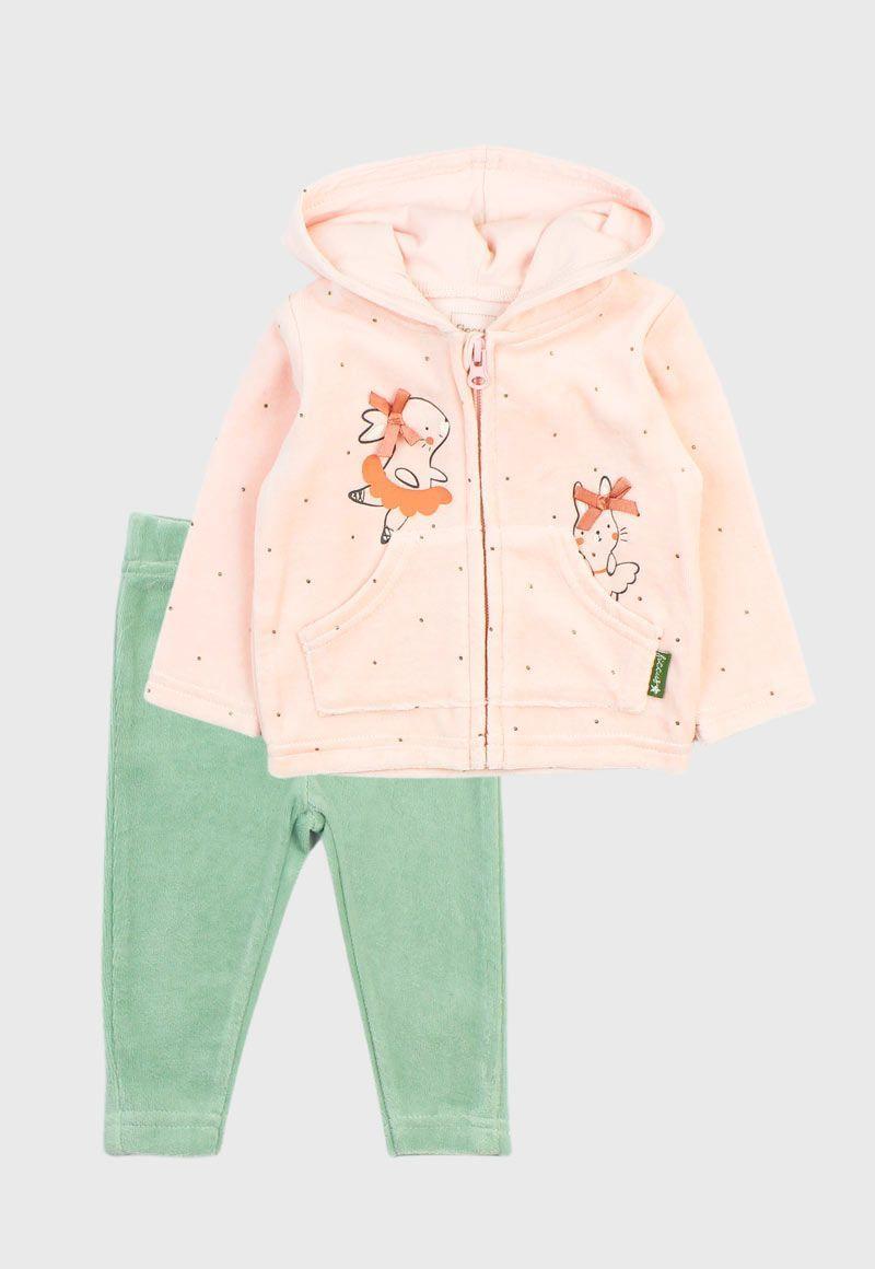 Buzo newborn niña plush ballerinas 130-0