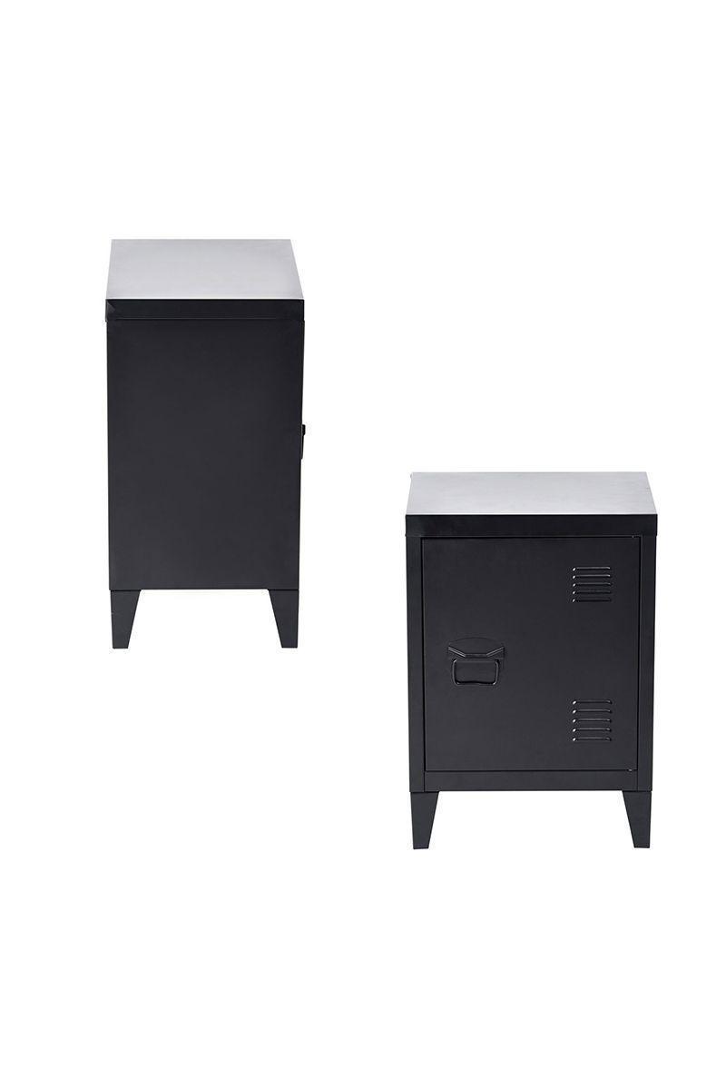 Velador Locker II Negro-3