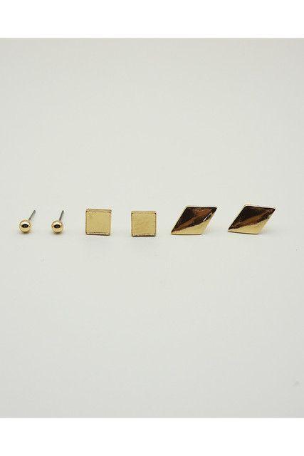 Set de Aros Dorados Metal Power Henna i-D-0