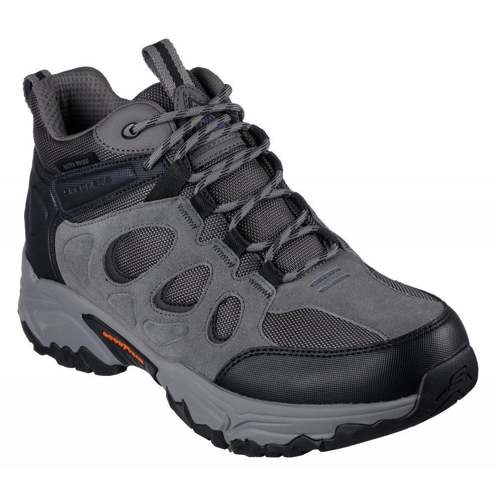 Botin Hombre Terraform Gris Skechers-0