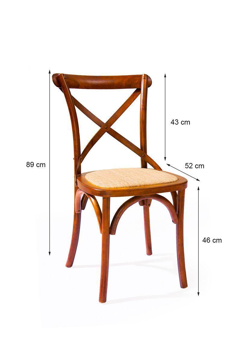 Pack 2 Sillas de Comedor Retro Café-2