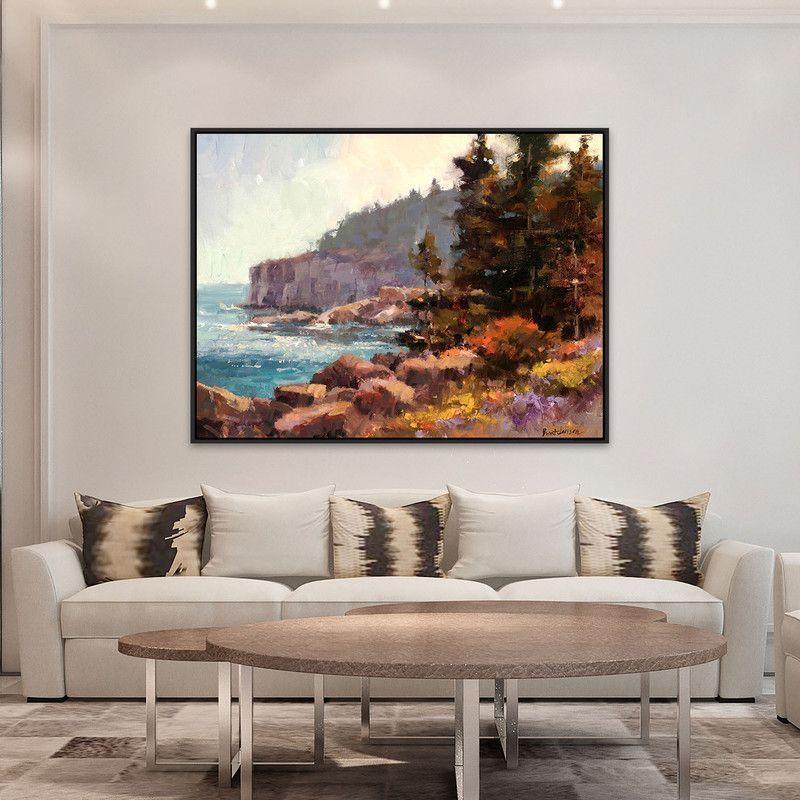 Cuadro Bosque en el Acantilado 120x90-1