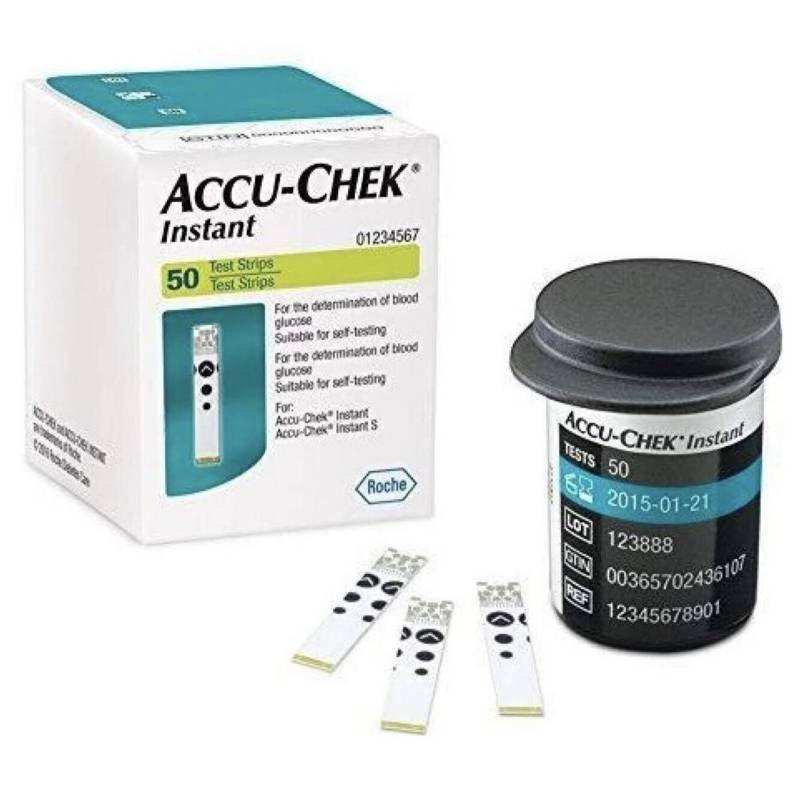 Tiras Reactivas Accu Chek Instant Caja 50 Unidades-0