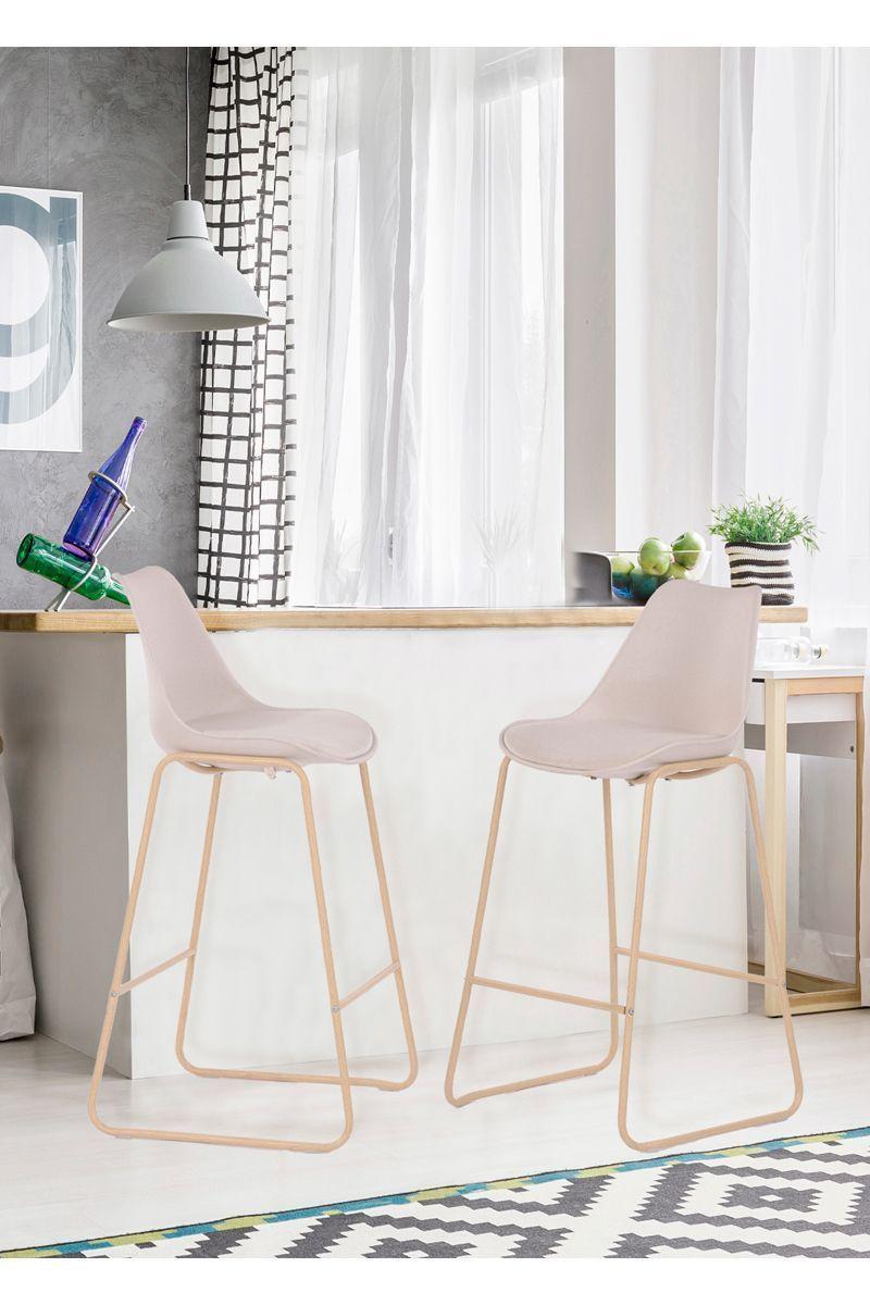 Pack 2 Sillas de Bar Berlin Beige-5