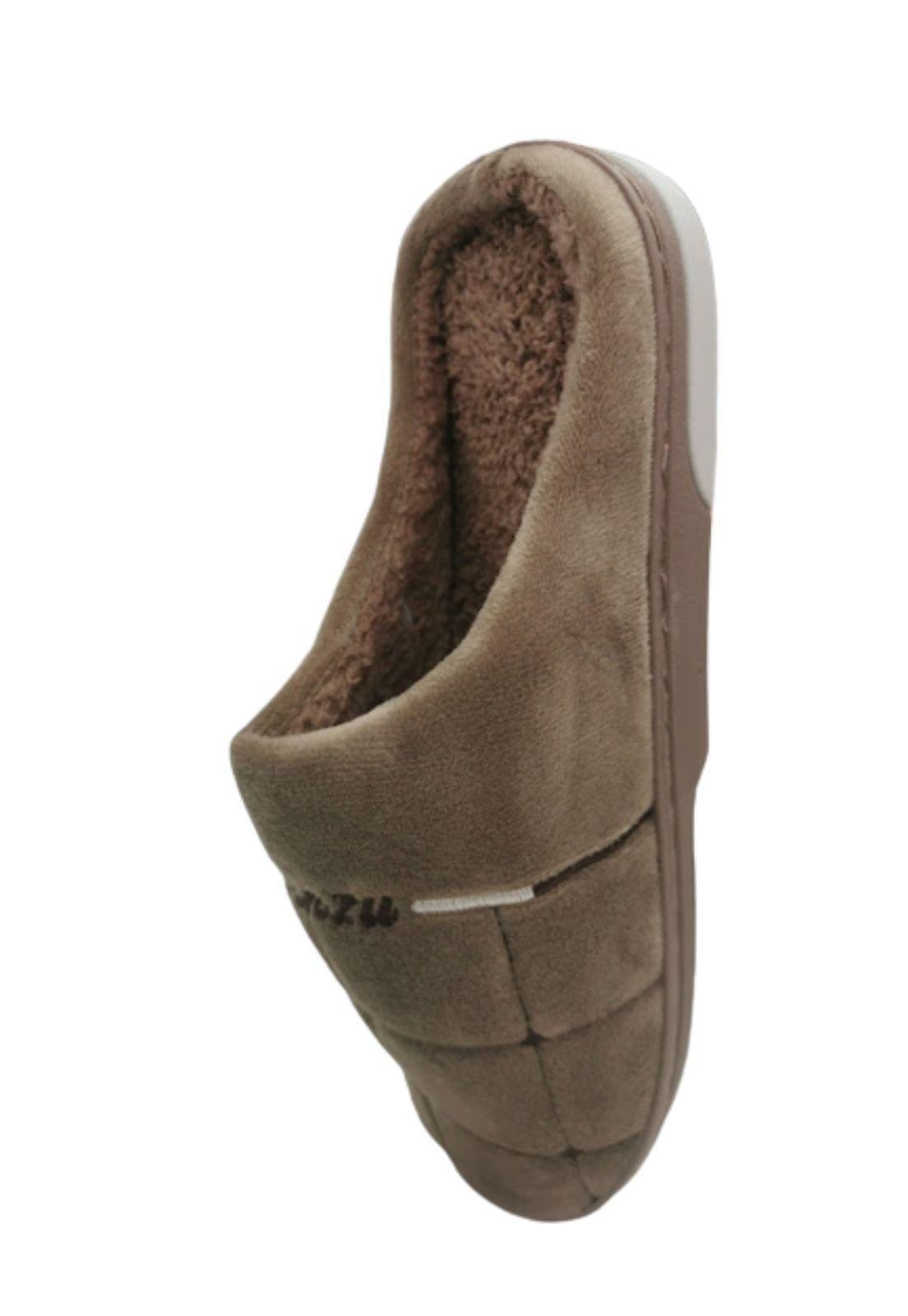 Pantufla Hombre Camel-2